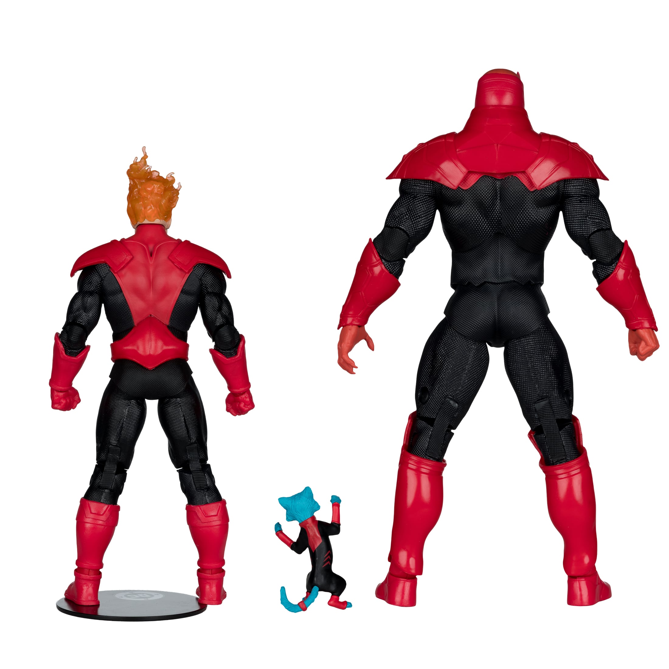 Atrocitus Red Lantern Corps DC Multiverse 7-Inch Two-Pack — Back View Showing Costume Detail