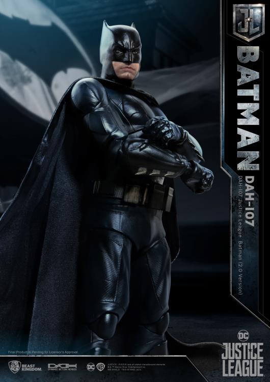 Batman Justice League DAH-107 8-Inch Figure — Arms Crossed Side View