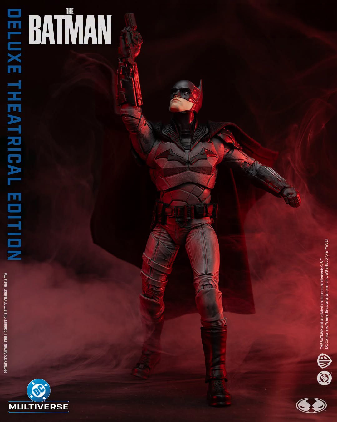 Batman 2022 DC Multiverse 7-Inch Deluxe Theatrical Edition Figure — Grappling Hook Action Pose