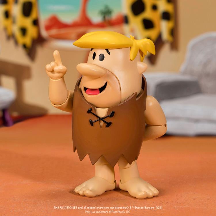 Barney Rubble Cocoa Pebbles 1:12 Scale Figure — Articulation Pose with Pointing Hand