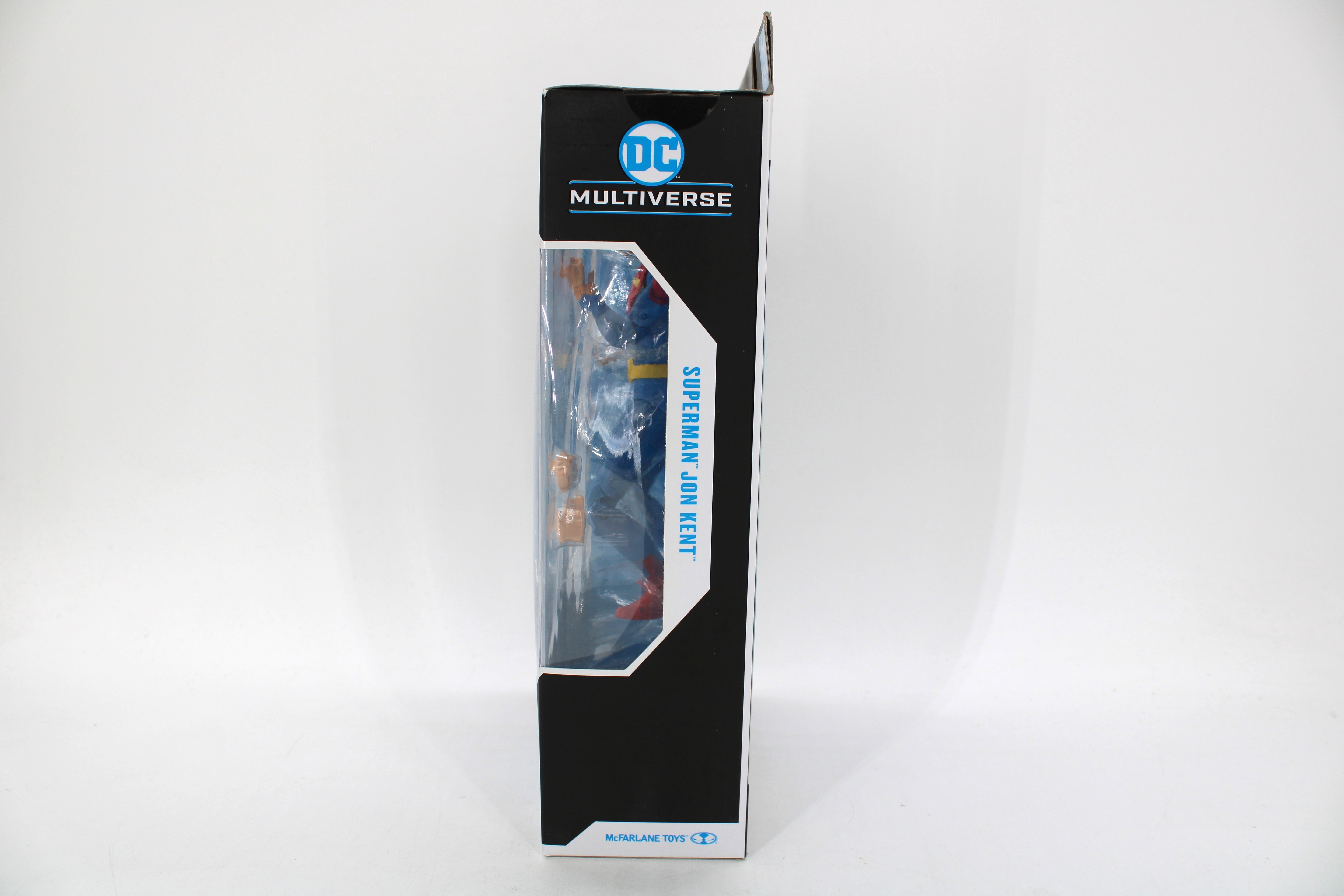 Superman Jon Kent DC Multiverse Future State Figure — Box Side Right with Window