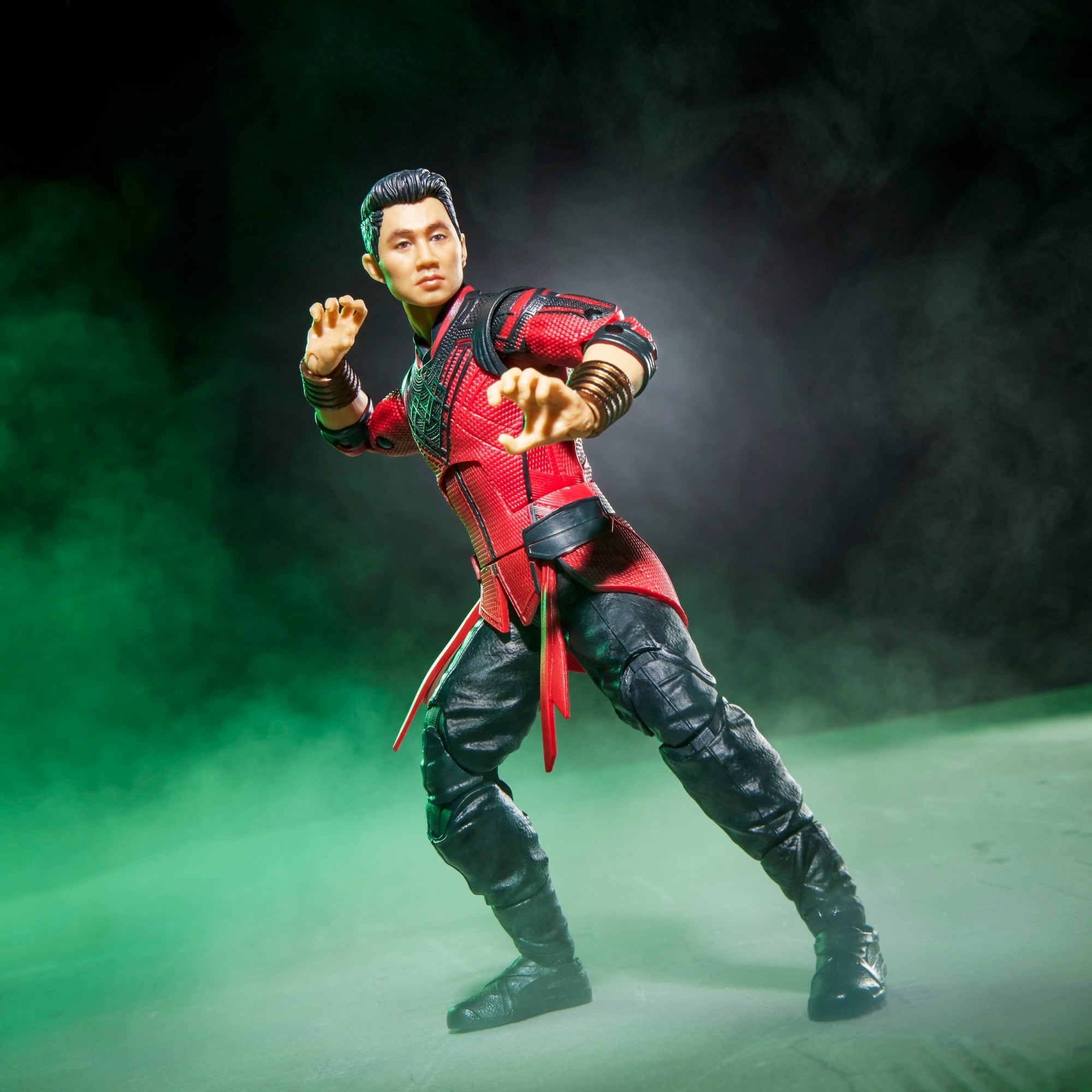 Shang-Chi Marvel Legends 6-Inch Figure — Side View Martial Arts Strike Pose No Accessories