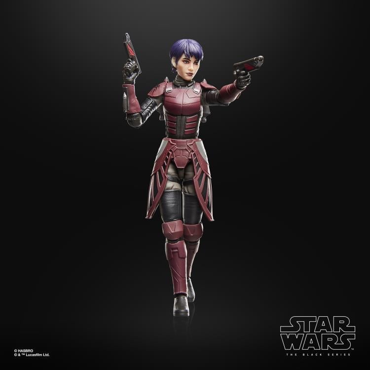 Rook Kast Black Series 6-Inch Figure — Dynamic Walking Pose Dual Pistols Aimed