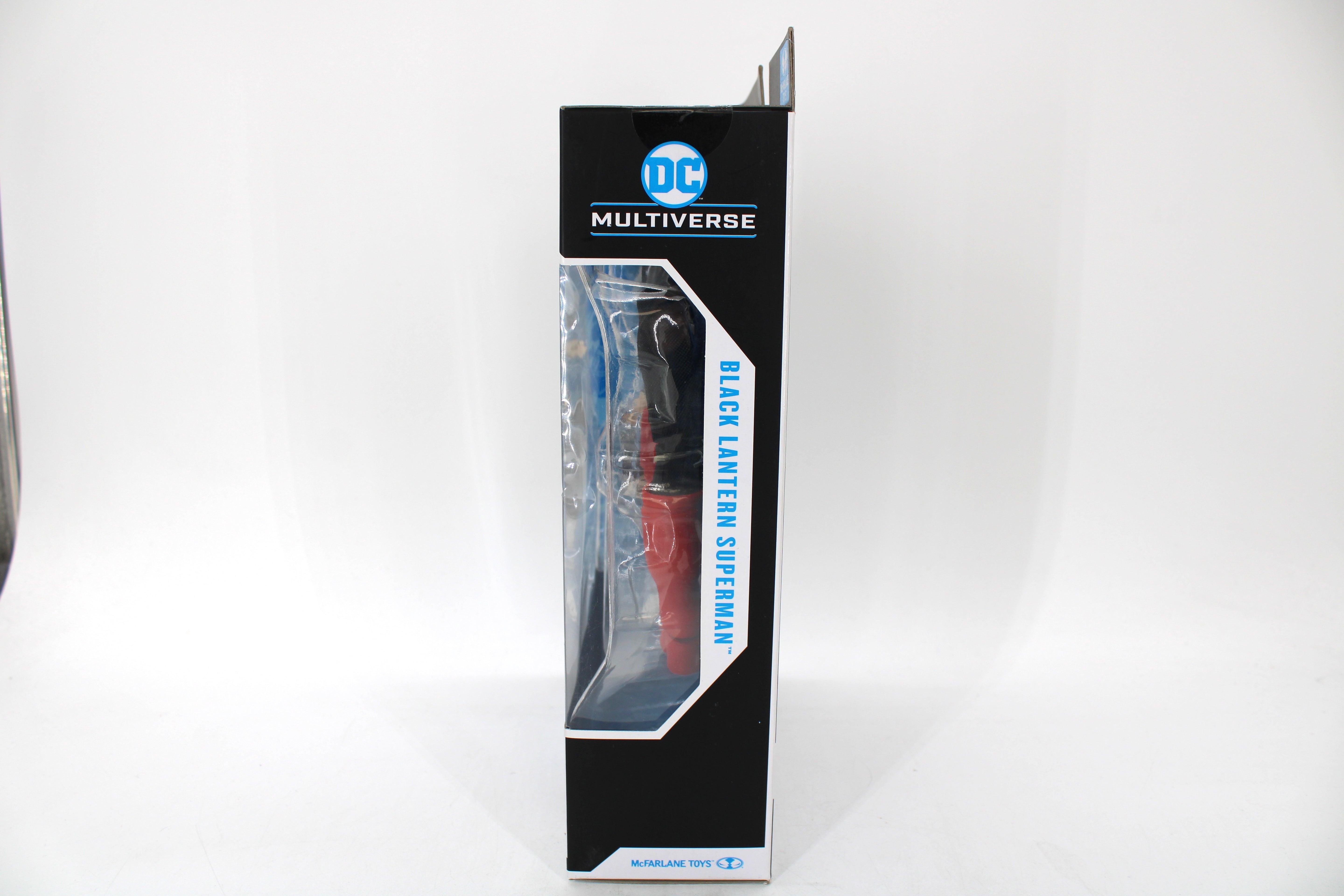 Black Lantern Superman DC Multiverse 7-Inch Figure — Opposite Side View with Window
