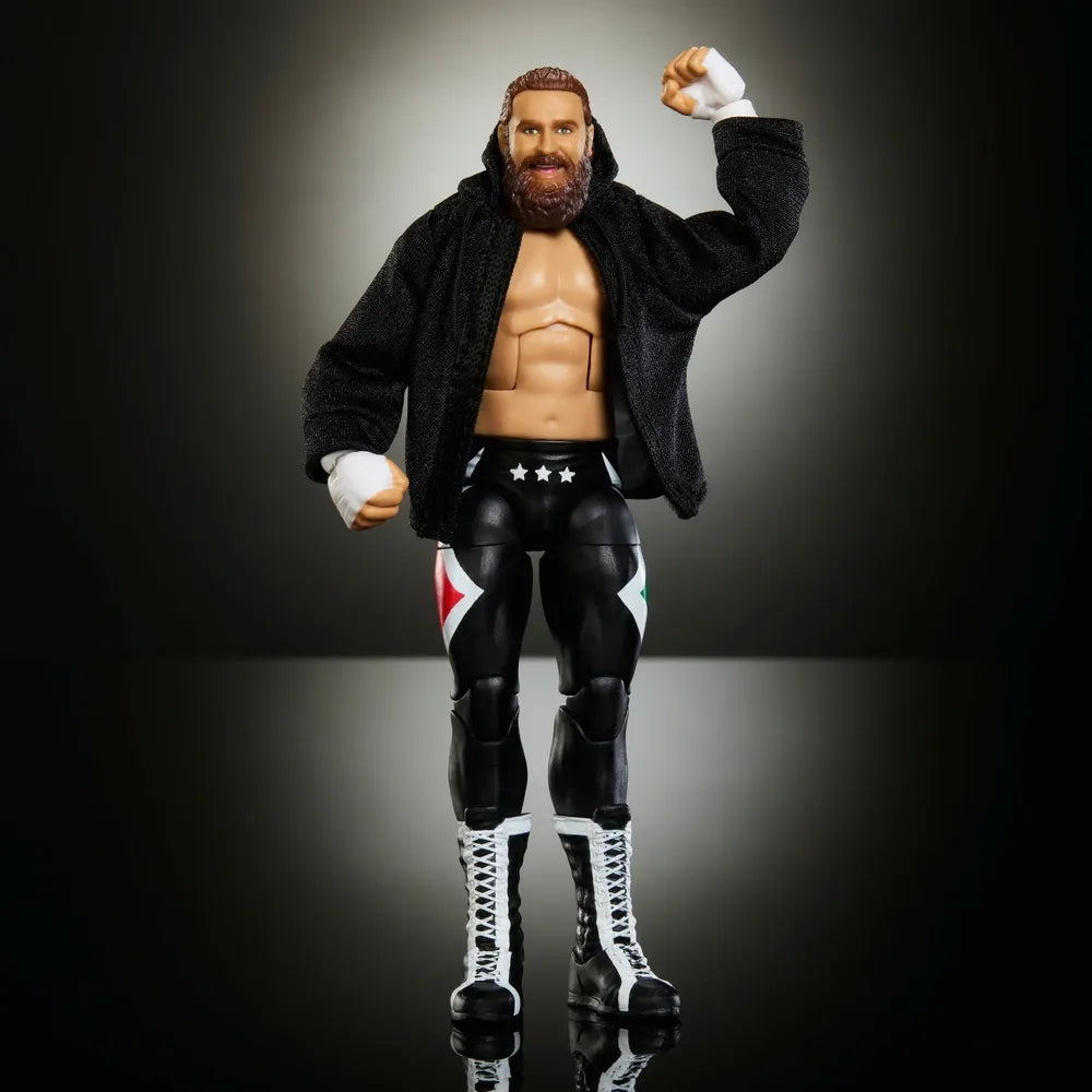 Sami Zayn WWE Elite Collection 6-Inch Figure — Hoodie Articulation Pose