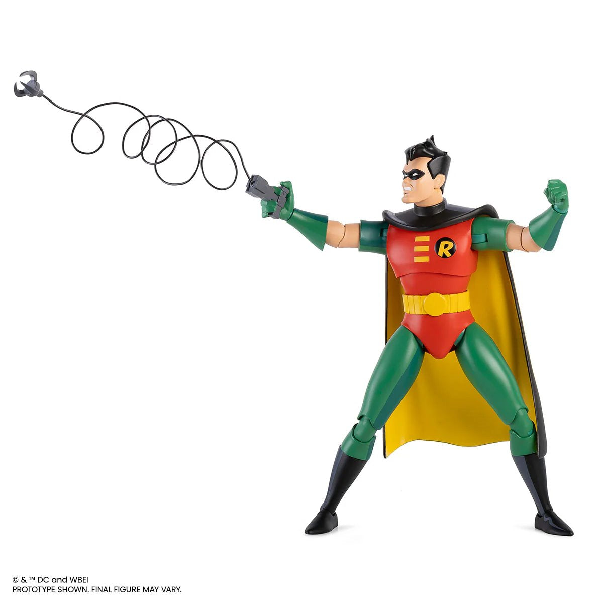 Robin Batman Animated Series Mondo 1:6 Figure — Grapple Hook Line Throw Pose