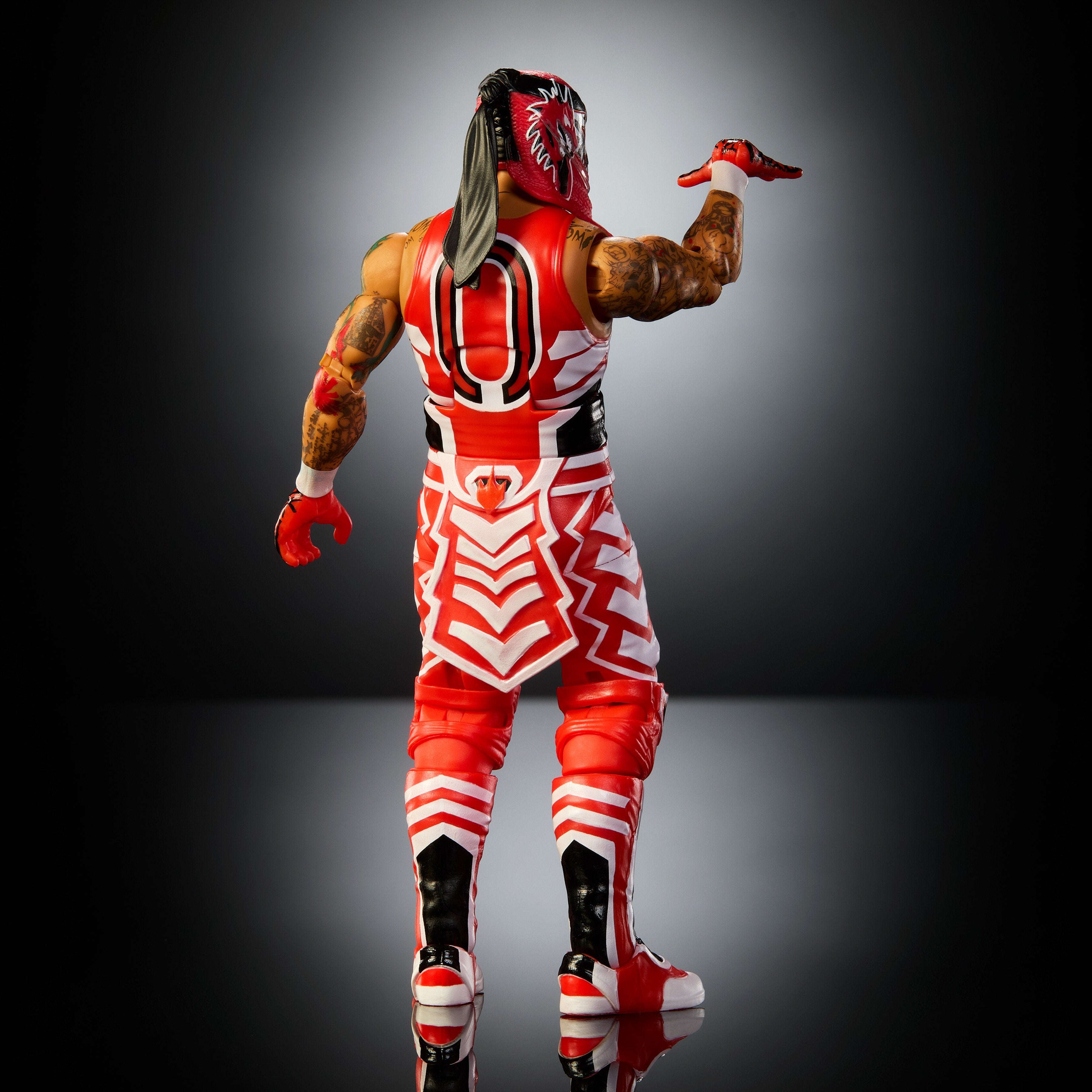 Penta WWE Elite Series 126 6-Inch Figure — Back View Costume Detail