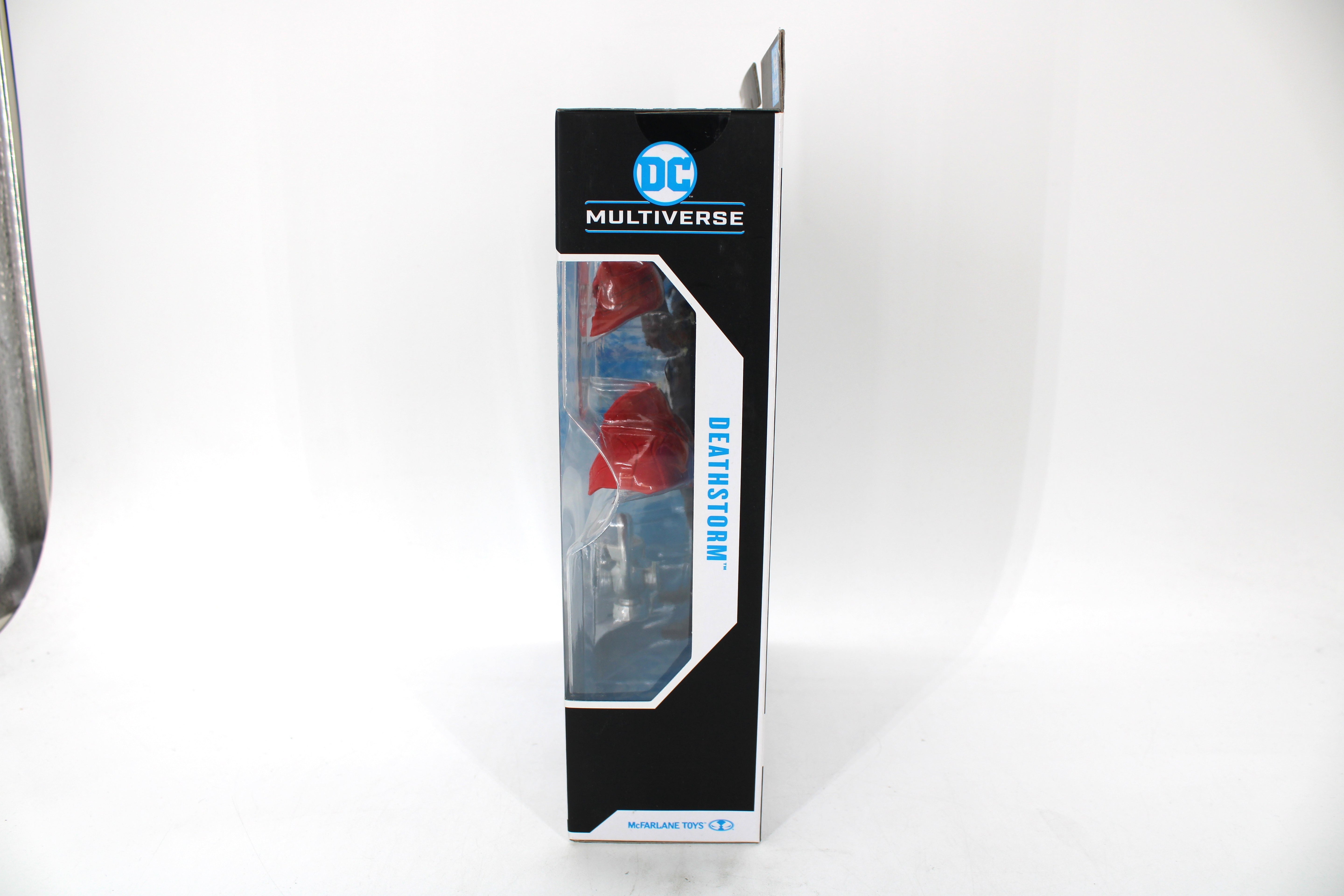 Deathstorm DC Multiverse Blackest Night 7-Inch Figure — Opposite Side View Showing Atrocitus Cape BAF Part