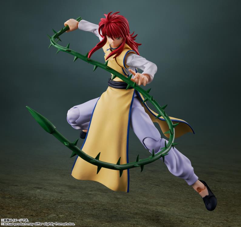 Kurama Yu Yu Hakusho S.H.Figuarts 6-Inch Figure — Articulation Pose Leaping Attack