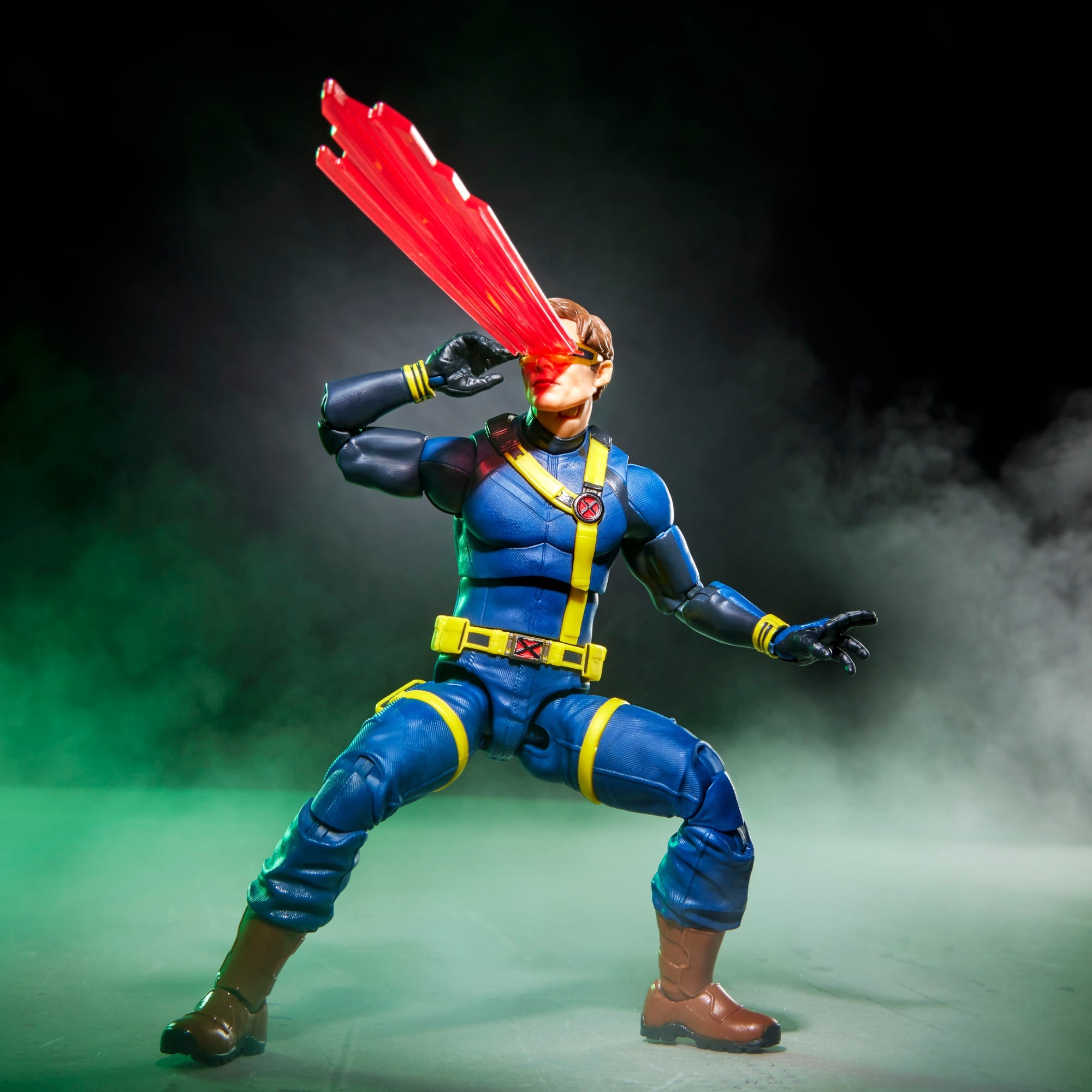 Cyclops Marvel Legends 6-Inch Figure — Wide Optic Blast Effect Articulation Pose