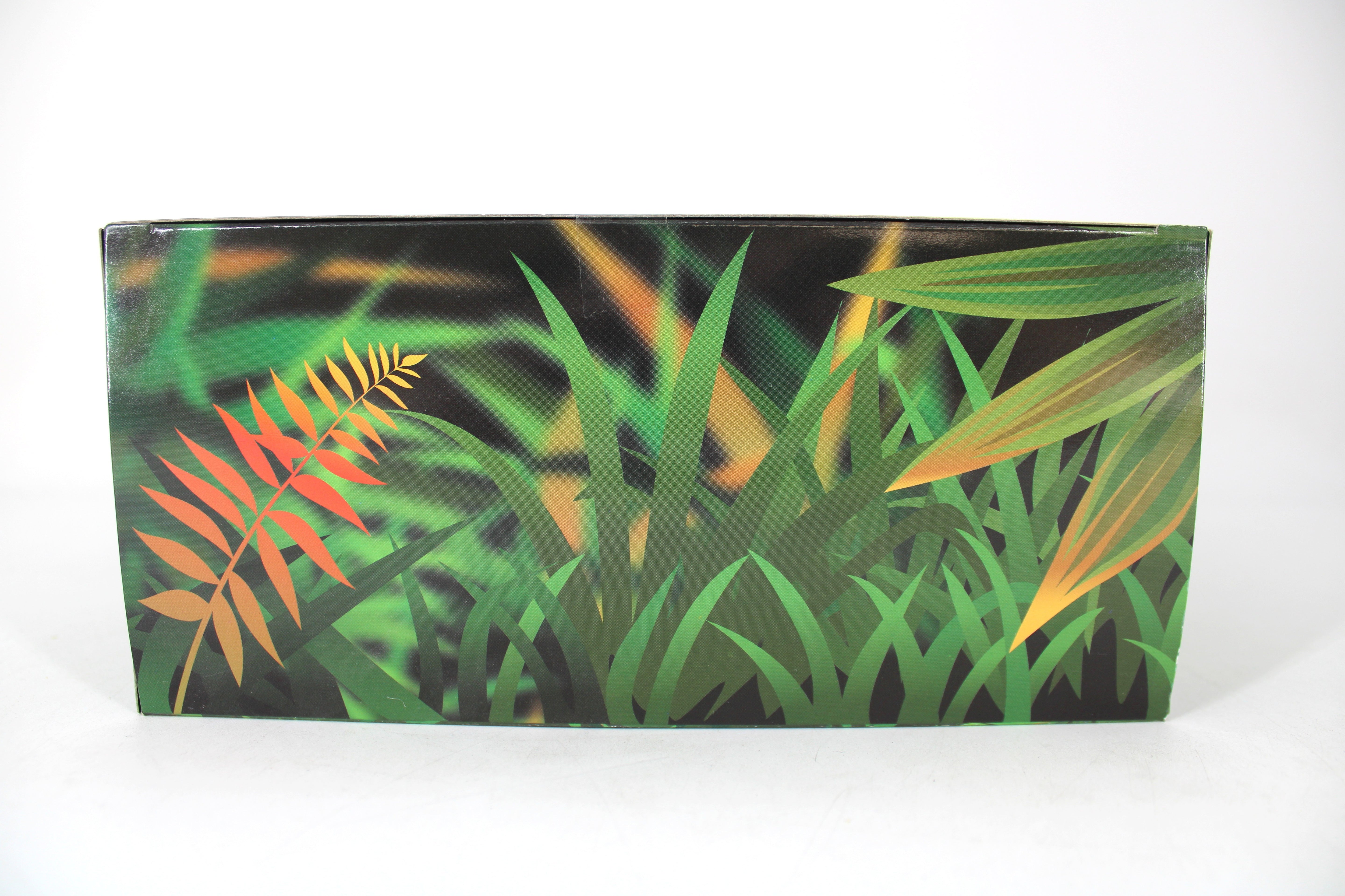 Jungle Boy & Luchasaurus Jurassic Express AEW Unrivaled Collection 2-Pack — Top View with Jungle Foliage Package Detail