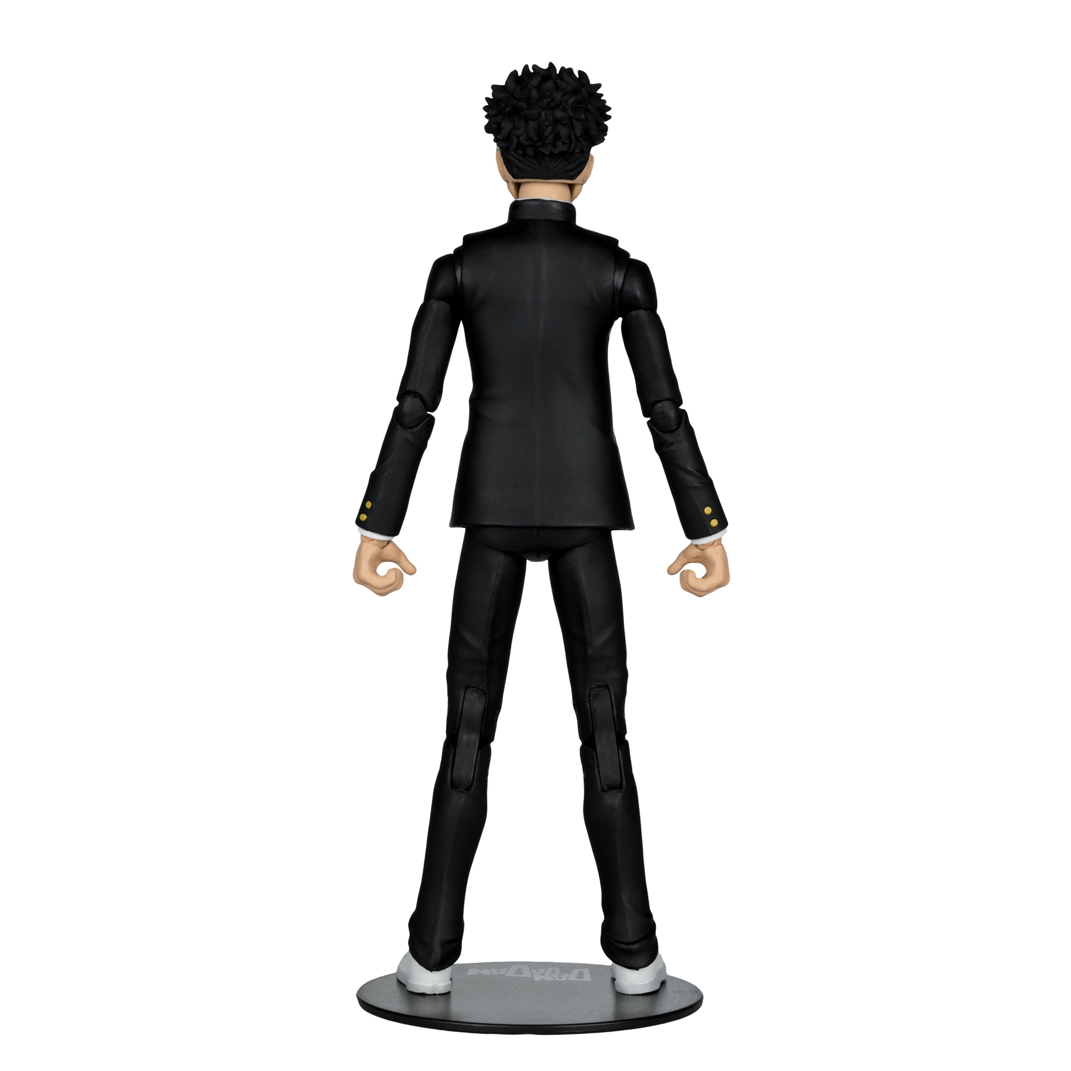 Okarun Dandadan 7-Inch Figure — Back View on Display Base