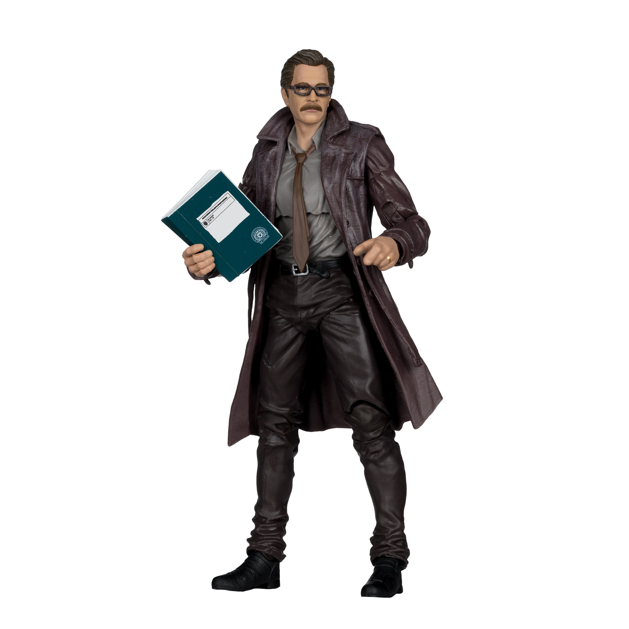 Commissioner Gordon DC Multiverse 7-Inch Deluxe Figure — Front View on White Background