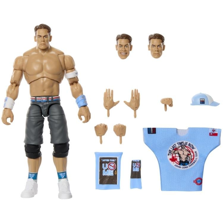 John Cena WWE Ultimate Edition 6-Inch Figure — Accessories Included All Contents Displayed