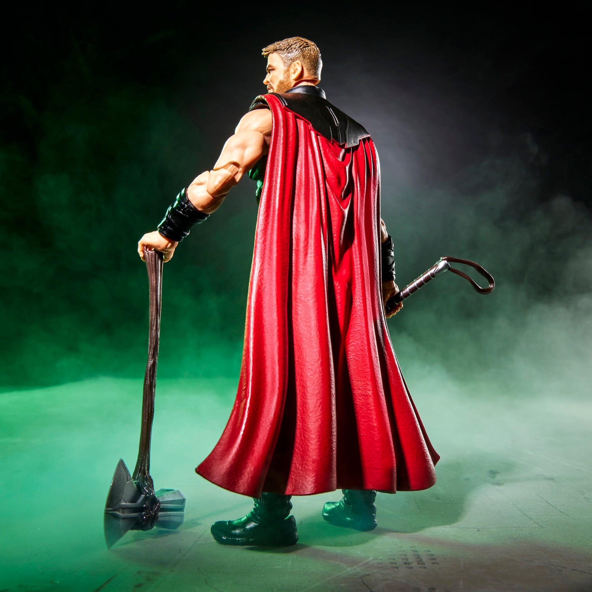 Thor Avengers Doomsday Marvel Legends 6-Inch Figure — Back View Showing Red Cape Detail