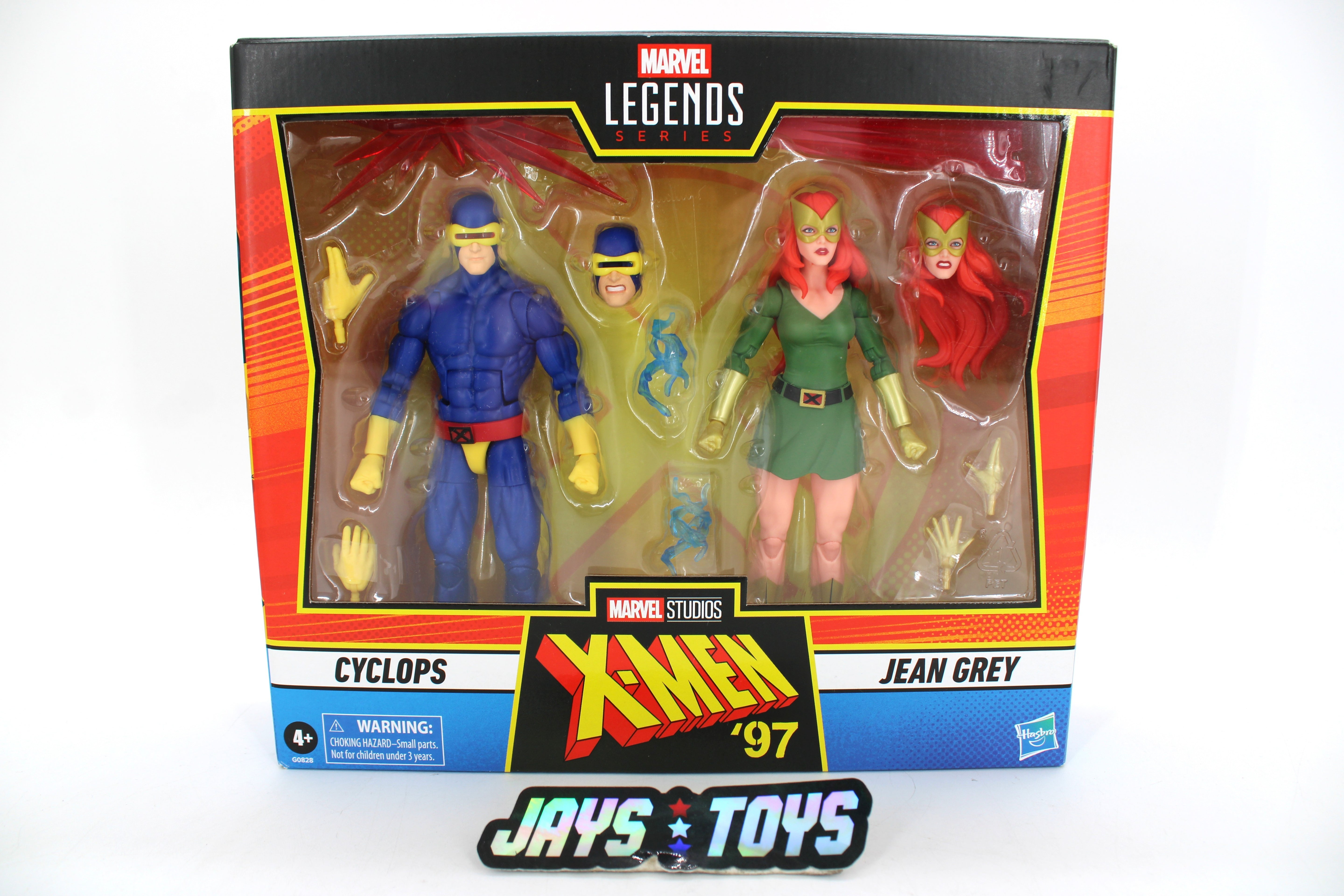Cyclops & Jean Grey X-Men '97 Marvel Legends 2-Pack — Box Front View