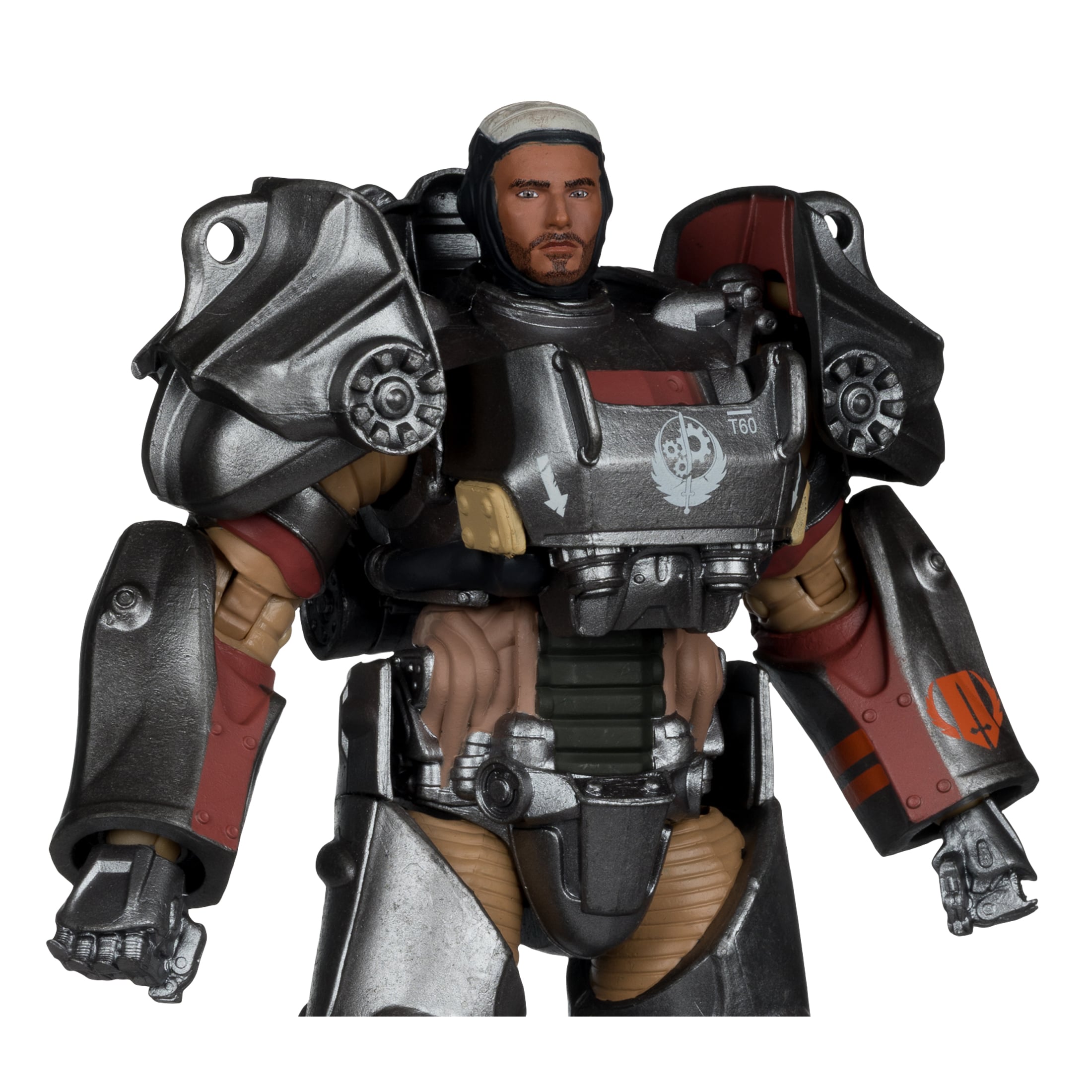 Paladin Danse Fallout 4 Gaming Edition 7-Inch Figure — Upper Body and Face Sculpt Close-Up