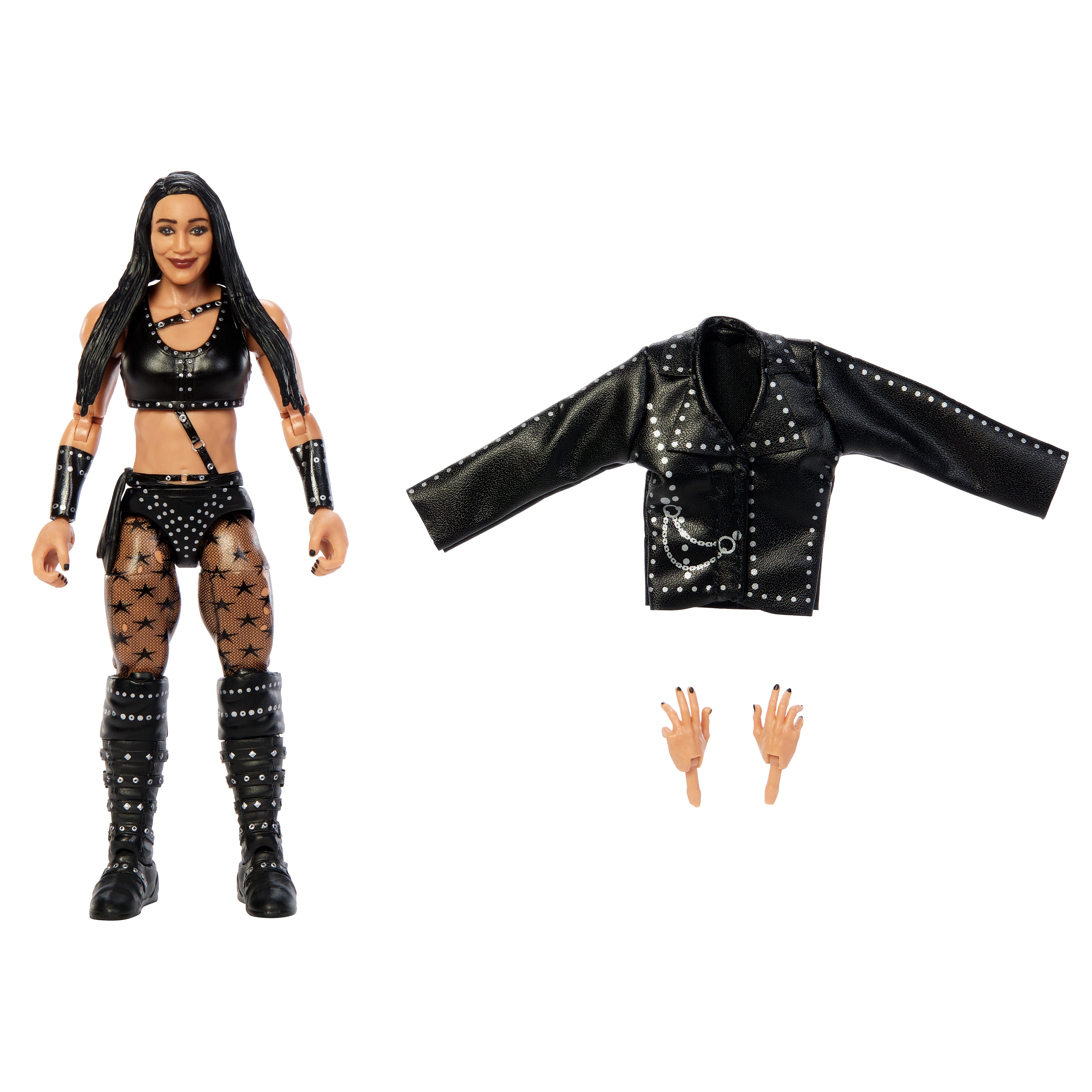Roxanne Perez WWE Elite Series 126 6-Inch Figure — Accessories Included with Jacket and Alternate Hands