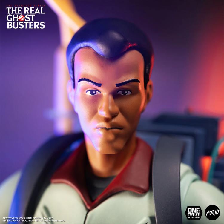Winston Zeddemore Real Ghostbusters Mondo 1/12 Figure — Serious Portrait Head Close-Up