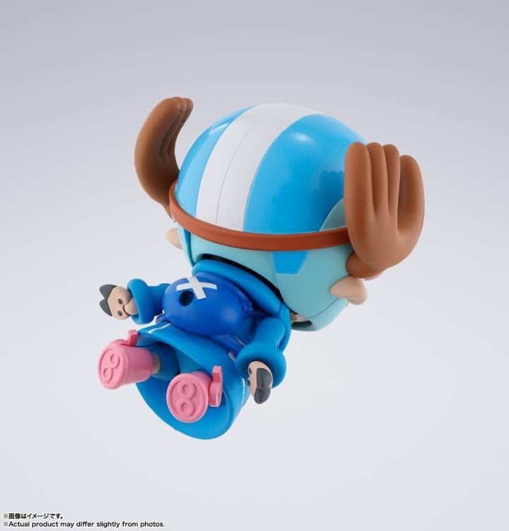Tony Tony Chopper S.H.Figuarts Egghead Figure — Back View Showing Hat and Suit Detail