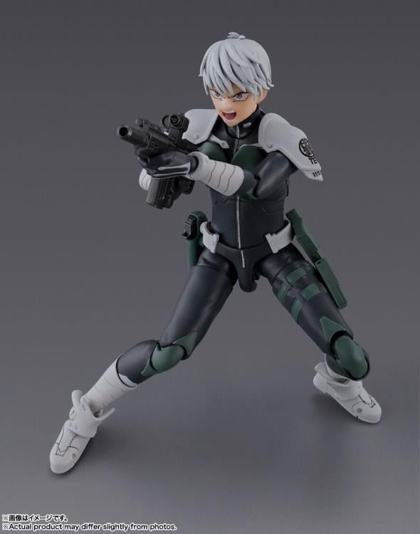 Reno Ichikawa S.H.Figuarts Kaiju No. 8 5.7-Inch Figure — Wide Stance Action Pose Shouting Expression