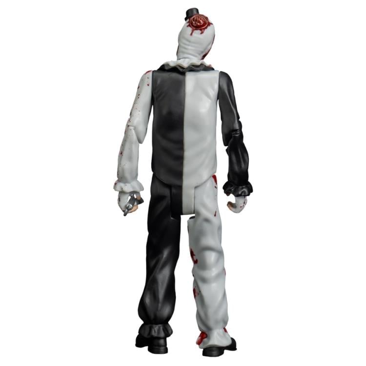 Art the Clown Terrifier 2 Eye Poppin 5-Inch Figure — Back View Showing Brain Matter Button