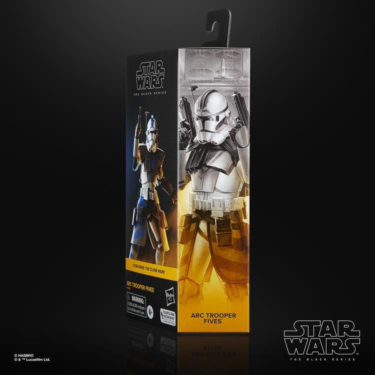 ARC Trooper Fives Black Series 6-Inch Figure — Package Detail Back View