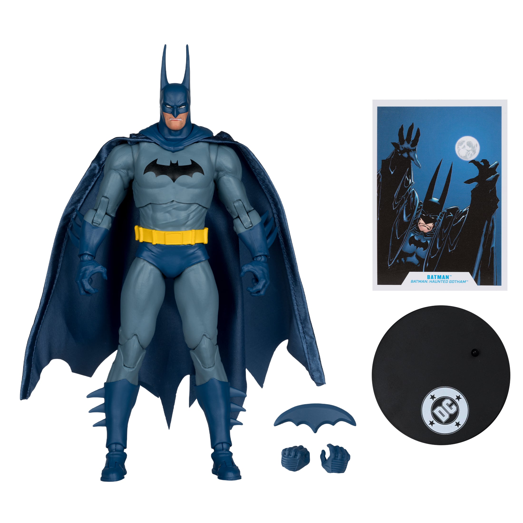 Batman Haunted Gotham DC Multiverse 7-Inch Figure — Accessories Included Layout