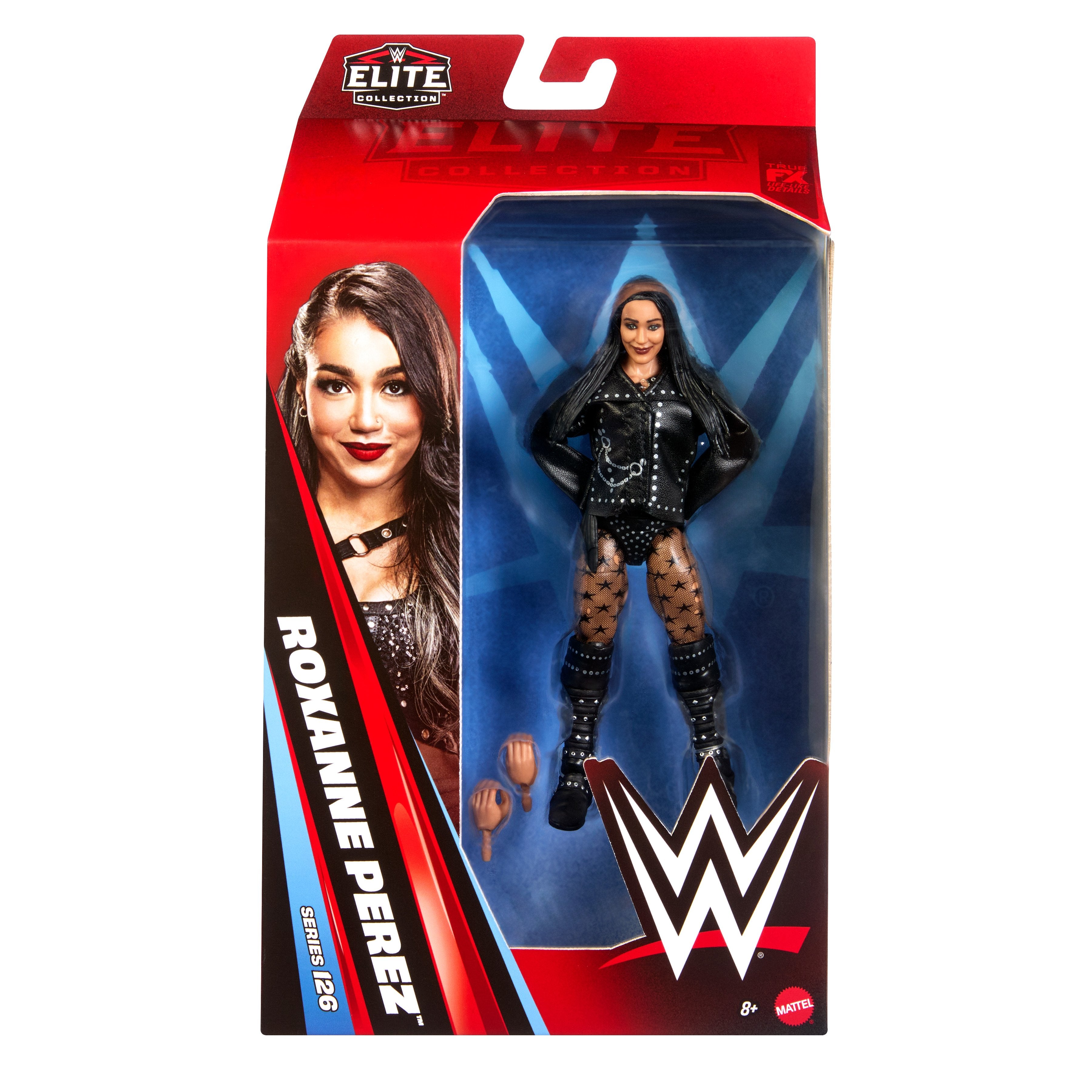 Roxanne Perez WWE Elite Collection Series 126 6-Inch — Front View with Accessories Shown
