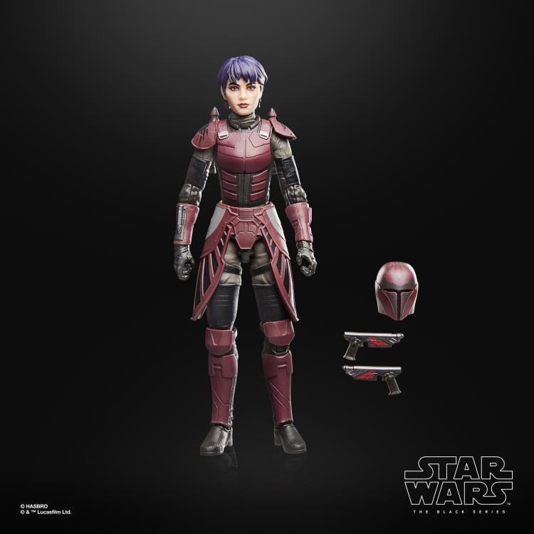 Rook Kast Black Series 6-Inch Figure — Accessories Included Helmet and Two Pistols