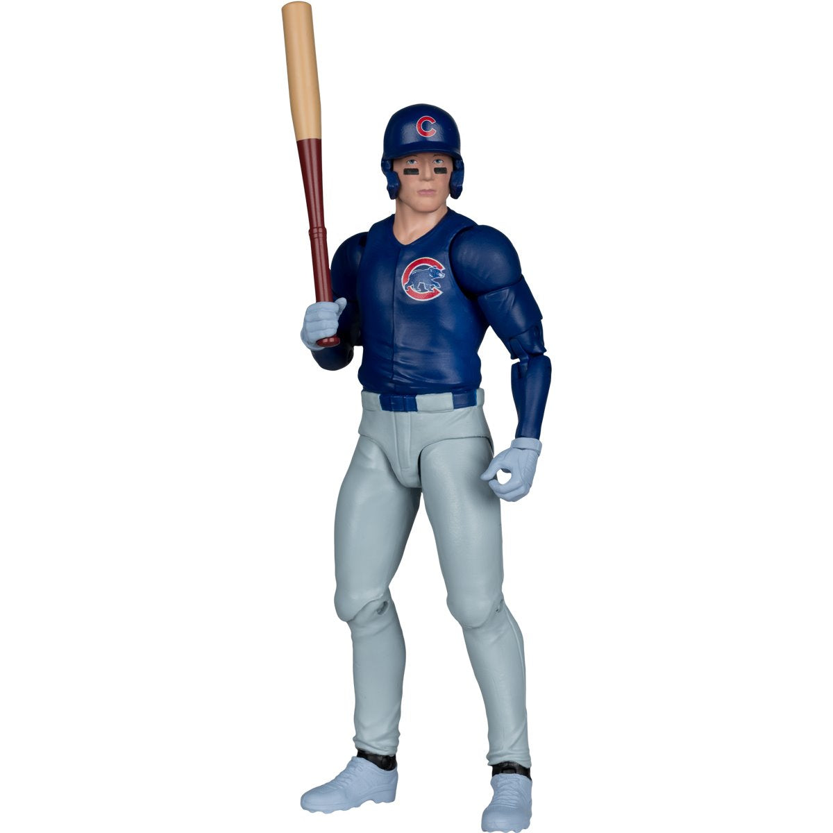 Pete Crow-Armstrong MLB SportsPicks 6-Inch Figure — Three-Quarter Front View Holding Bat