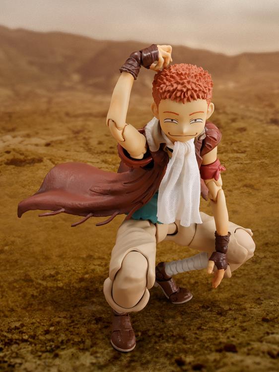 Isidro Berserk S.H.Figuarts 5-Inch Figure — Alternate Facial Expression Smirk Detail Close-Up
