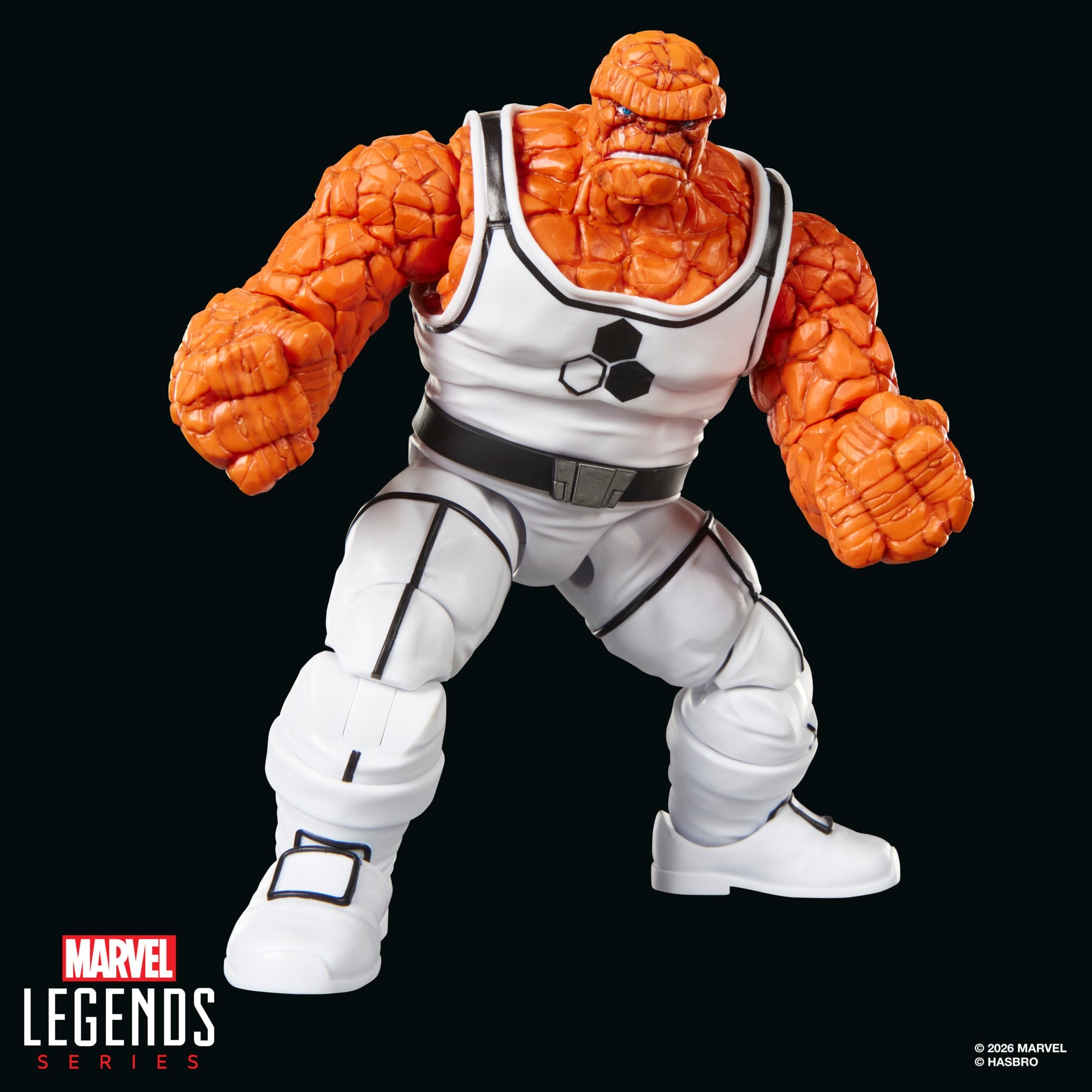 The Thing Future Foundation Marvel Legends 6-Inch — Side View Crouching Pose