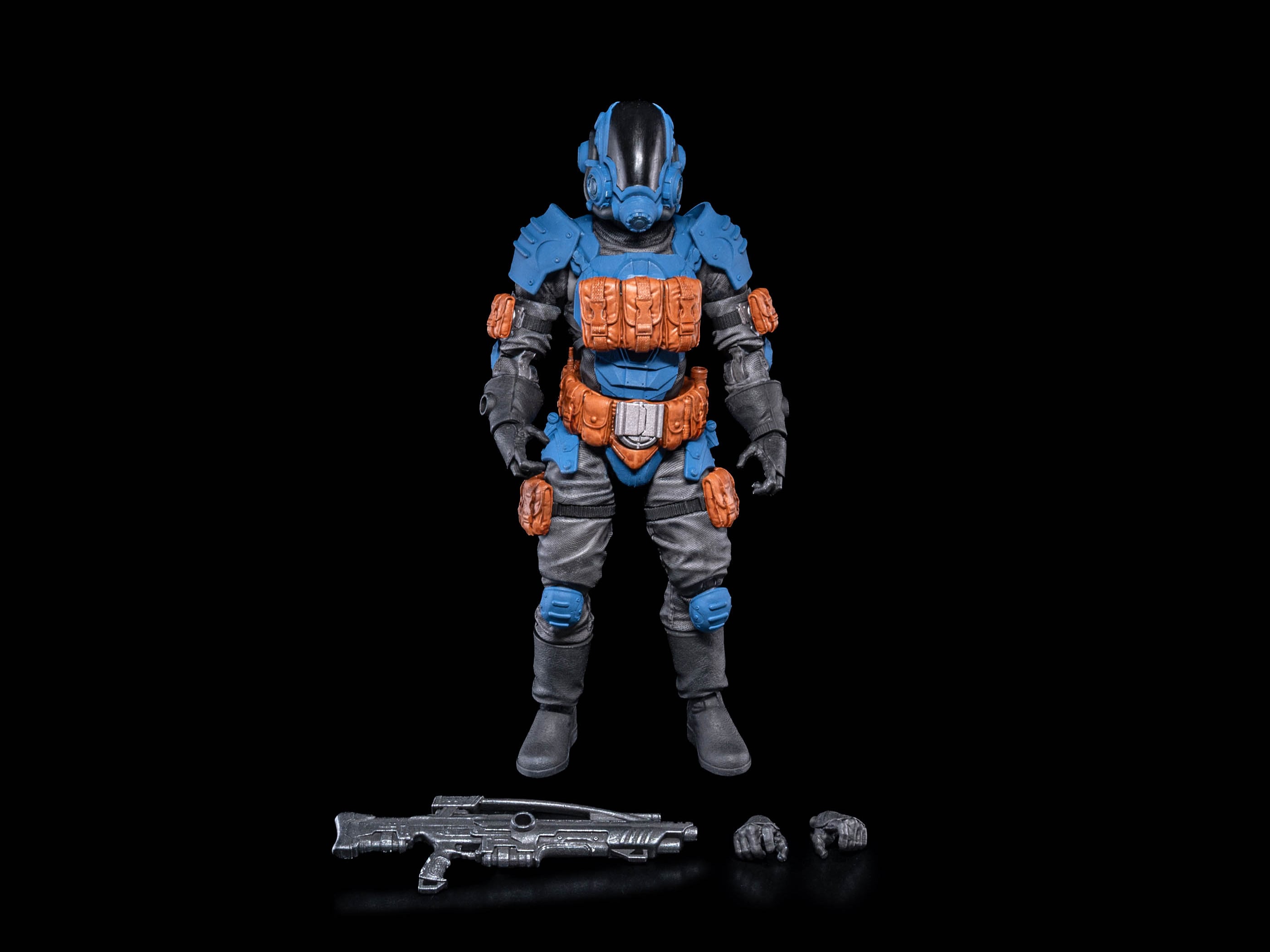 Protectorate Guardian Cosmic Legions 6-Inch Figure — Accessories Included: Rifle and Interchangeable Hands