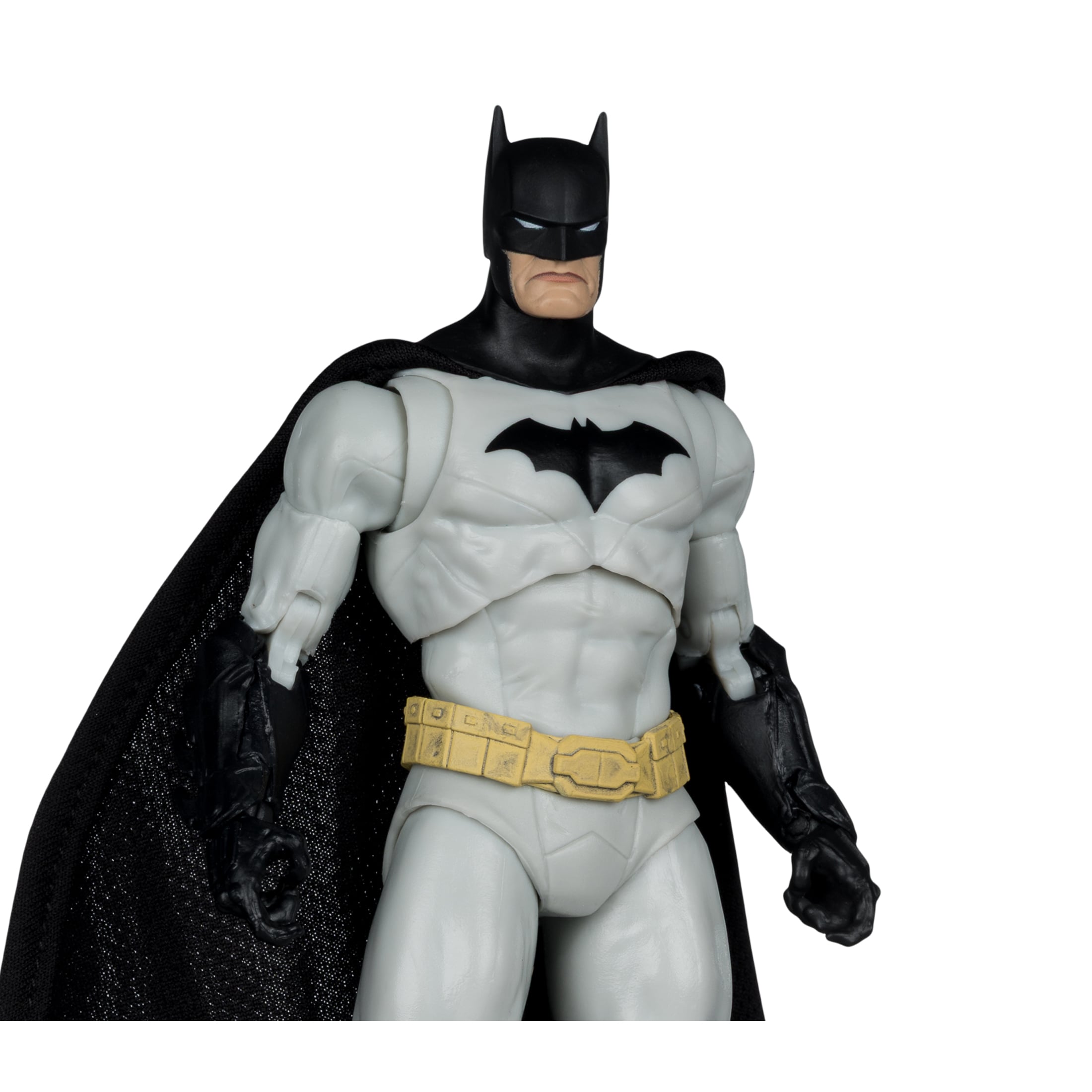 Batman New 52 DC Multiverse 7-Inch Figure — Figure Detail Upper Body Chest Emblem Close-Up