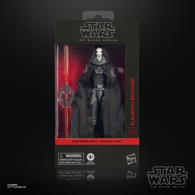 Eleventh Brother Black Series 6-Inch Figure — Box Art Front Window Box Packaging