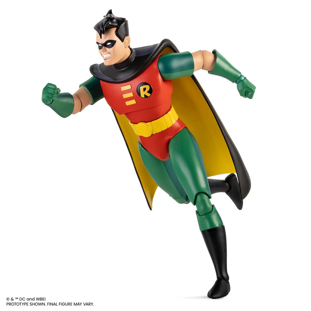 Robin Batman Animated Series Mondo 1:6 Figure — Running Action Pose Side View
