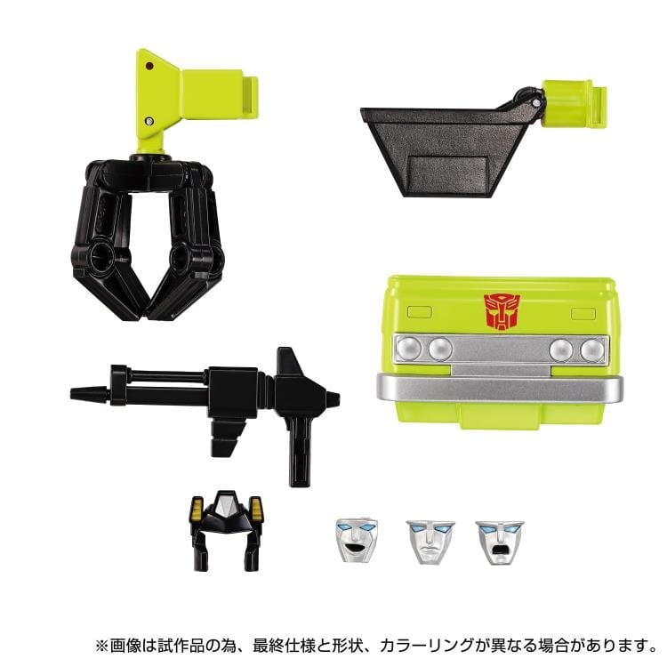 Road Hauler Masterpiece G MPG-18 Figure — Accessories Included Grapple Claw Bucket Gun Heads Face Plates Grille