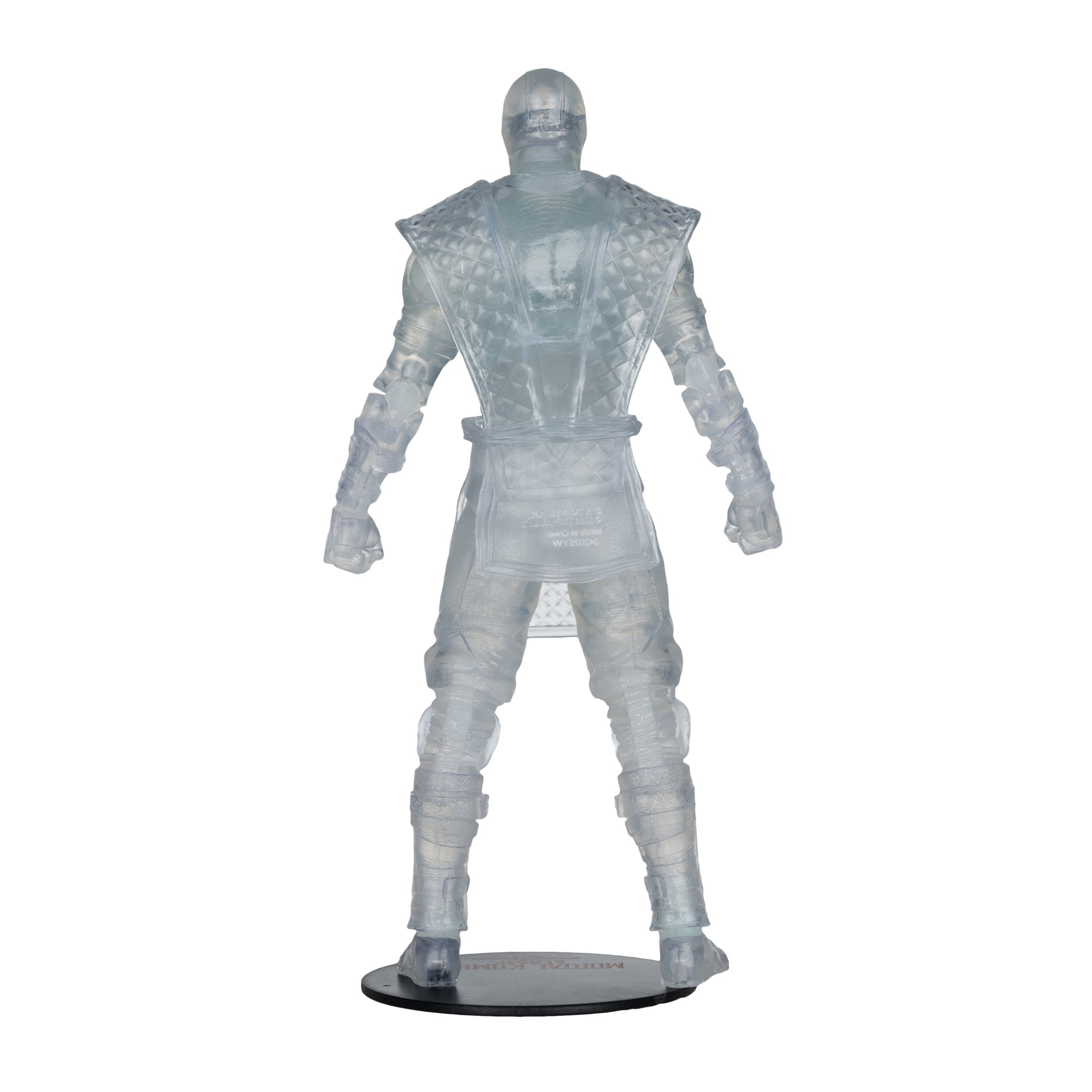 Reptile (Invisible) Mortal Kombat Klassic 7-Inch — Back View on Display Stand