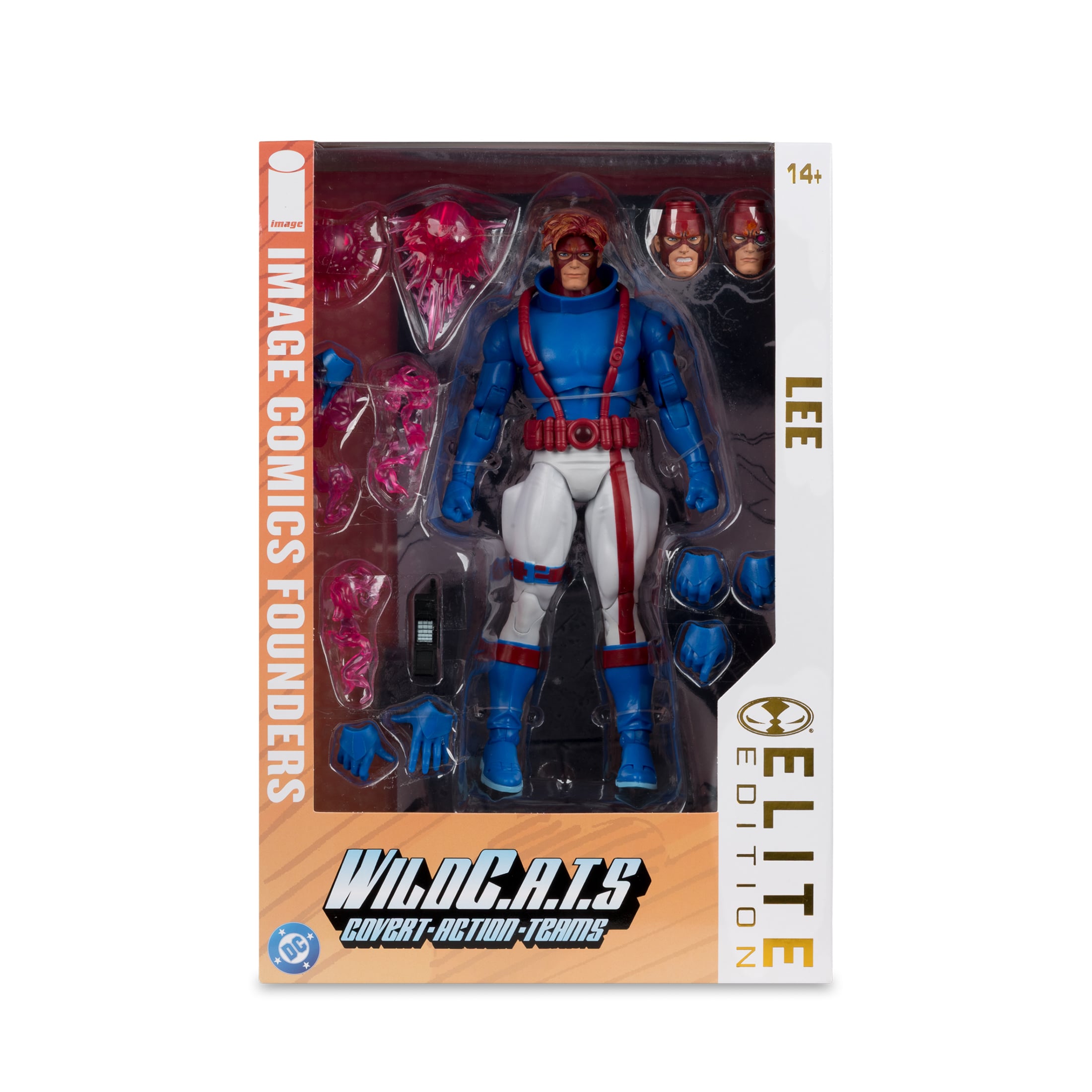 Spartan WildC.A.T.s McFarlane Elite Edition 7-Inch Figure — Package Front View