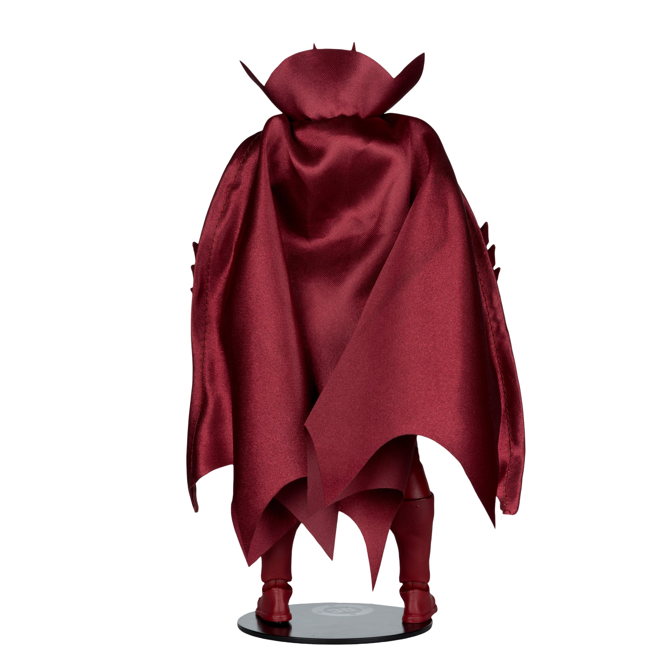 Knight Terrors Batman DC Multiverse 7-Inch — Back View Showing Full Fabric Cape Detail
