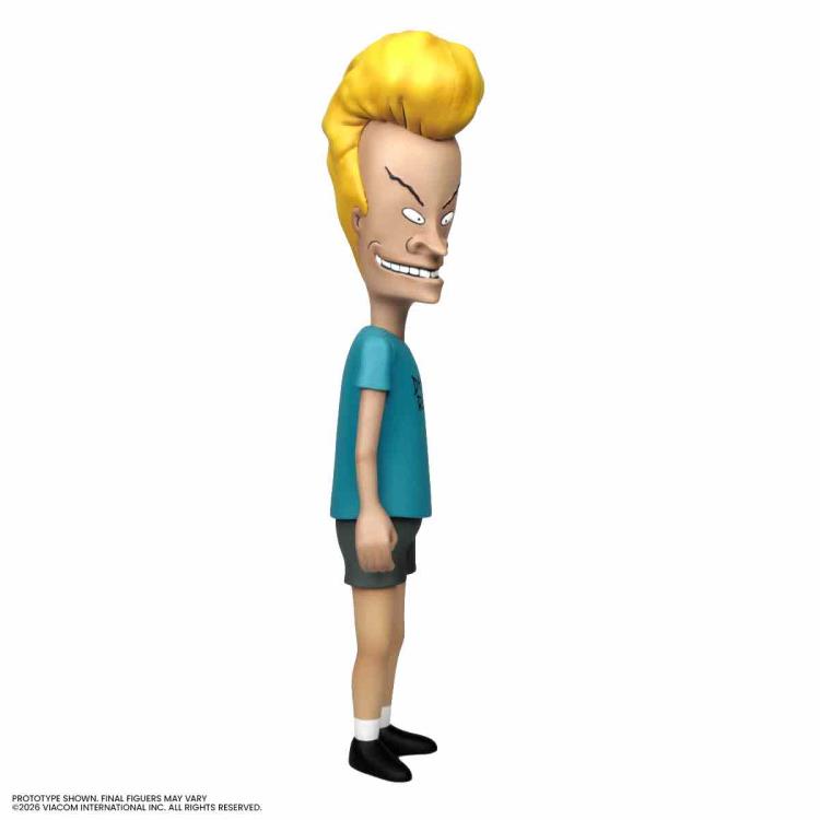 Butt-Head Mondo Squads 9-Inch Figure — Neutral Portrait Side View White Background