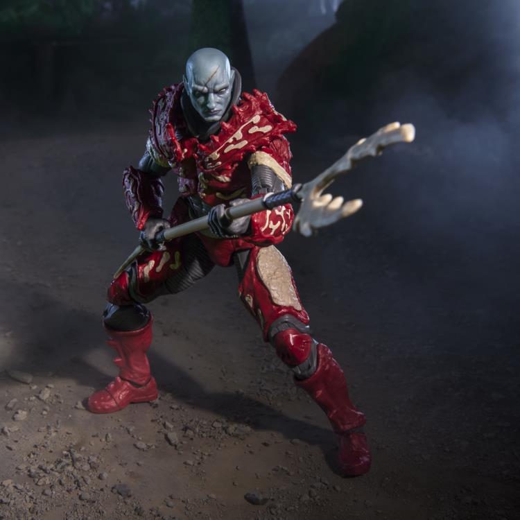 Cobra-La Royal Guard GI Joe Classified 6-Inch Figure — Unmasked Head Spear Attack Pose