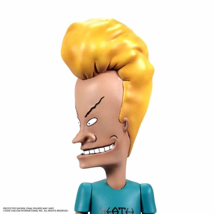 Butt-Head Mondo Squads 9-Inch Figure — Neutral Portrait Head Close-Up Detail