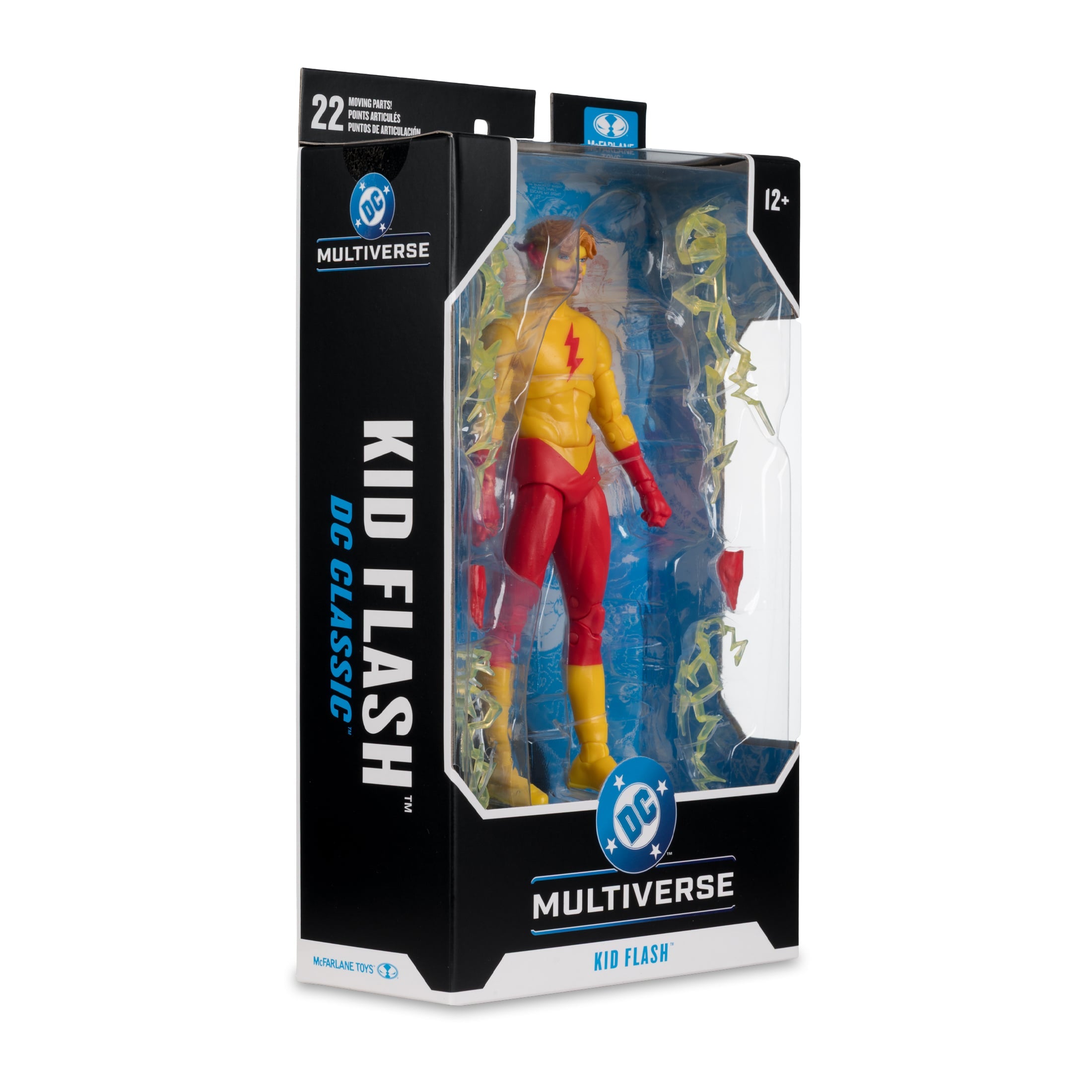 Kid Flash DC Classic Multiverse 7-Inch Figure — Package Side View Showing DC Classic Branding