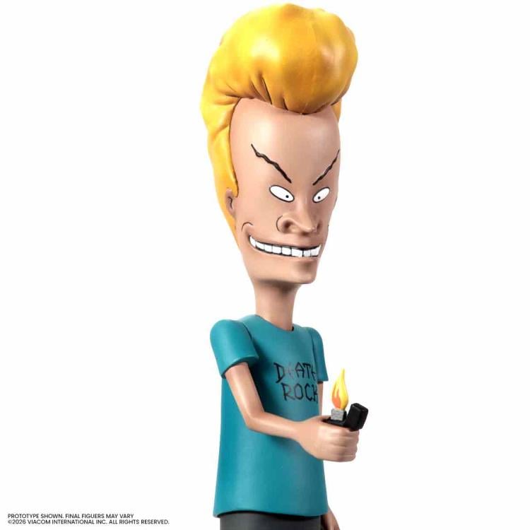 Butt-Head Mondo Squads 9-Inch Figure — Lighter Accessory Angled View with Figure Detail