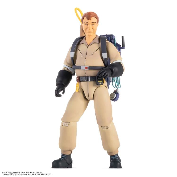 Ray Stantz Real Ghostbusters 1/12 Scale Figure — Back View with Proton Pack
