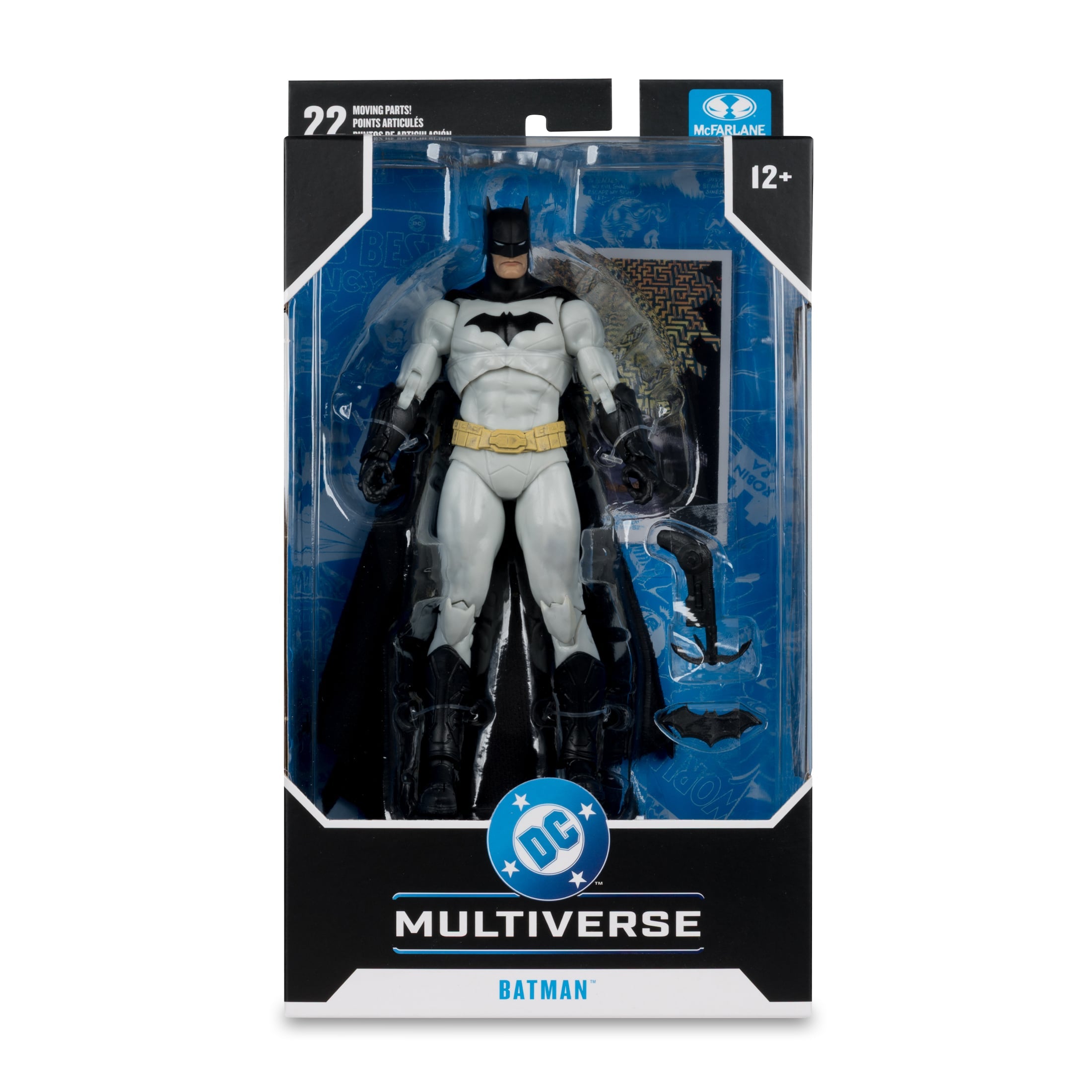 Batman New 52 DC Multiverse 7-Inch Figure — Box Art Close-Up Front Window Packaging