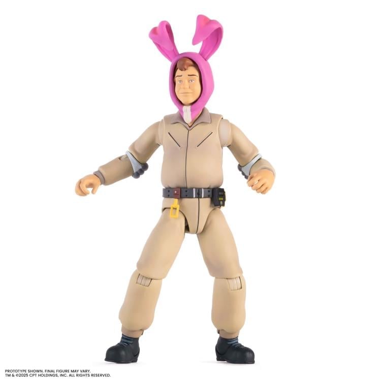 Ray Stantz Real Ghostbusters 1/12 Scale Figure — Bunny Ears Head Accessory Front View