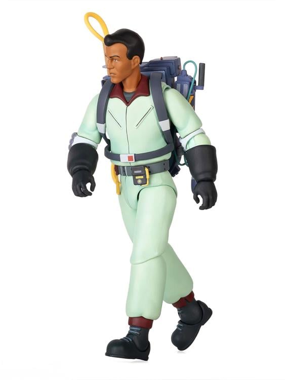 Winston Zeddemore Real Ghostbusters Mondo 1/12 Figure — Walking Side Profile View